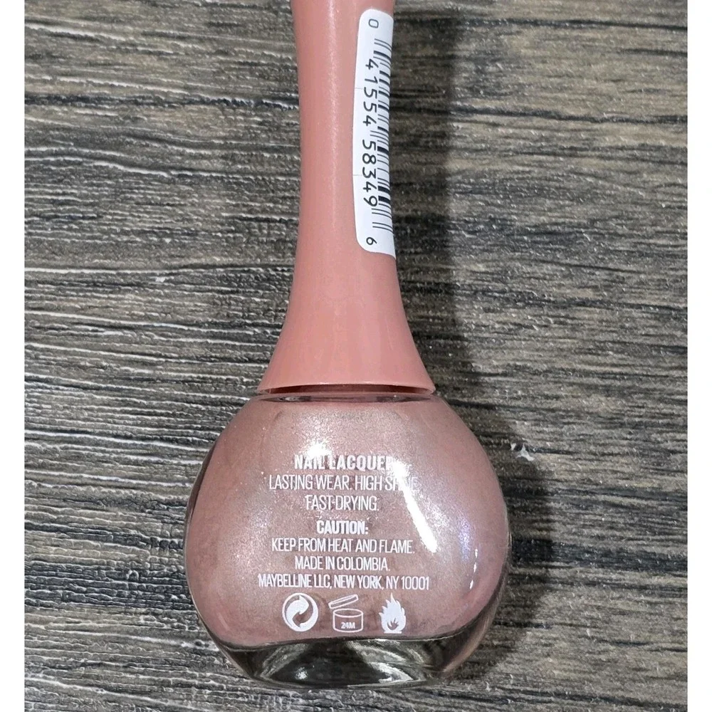 Maybelline New York Fast Gel Nail Lacquer #170 Nude‎ Flush 0.47 Fl Oz